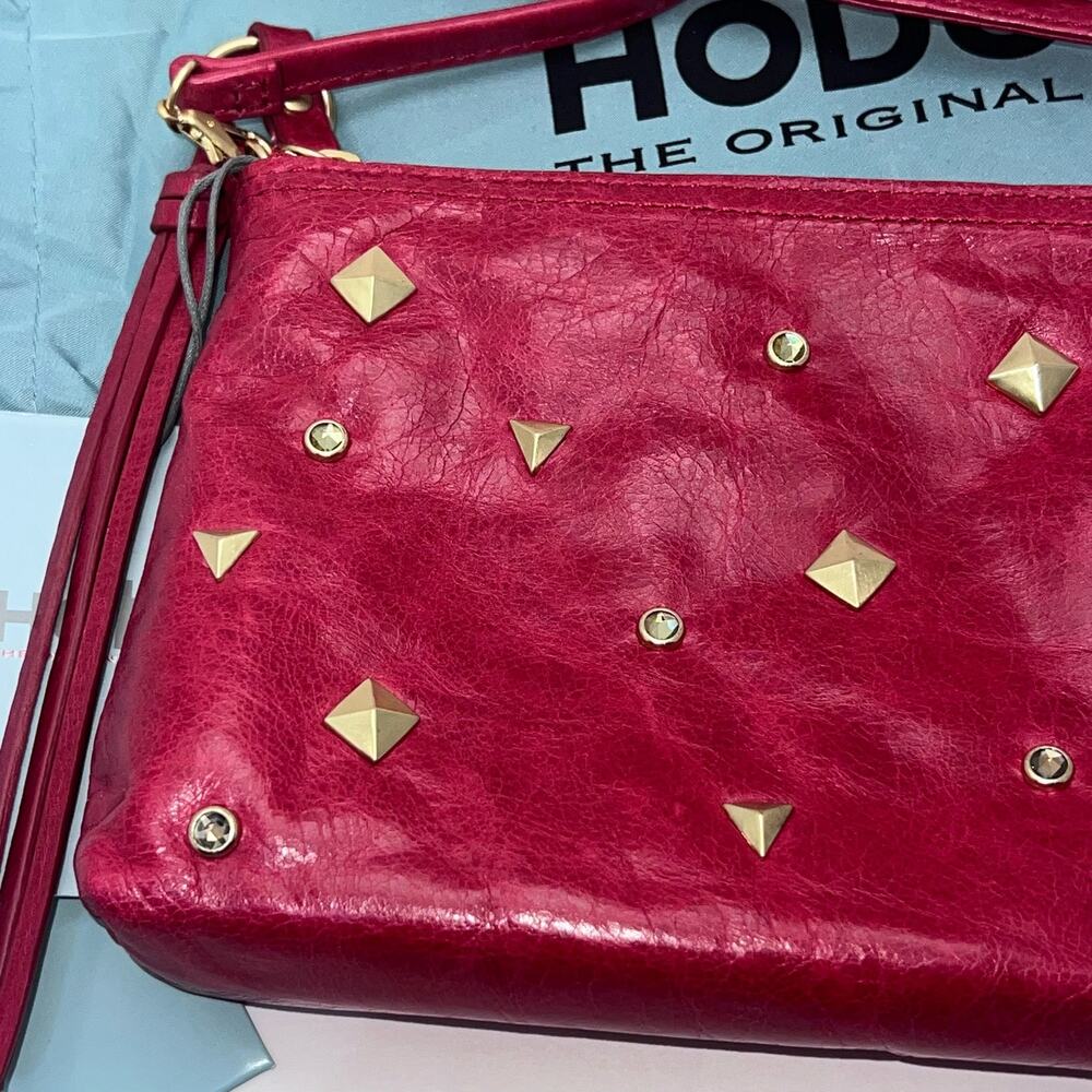 Hobo The Original Darcy Red Crossbody, Small Shoulder bag, or Wristlet - Picture 2 of 8